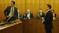 Harvey in Courtroom from the Bail Out Episode | Image via Netflix